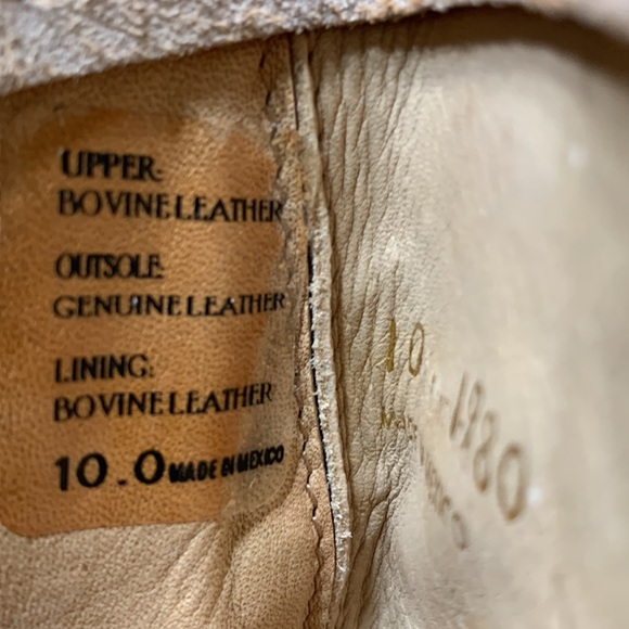 Bed Stu boot golden tan distressed wrapped - Picture 15 of 16